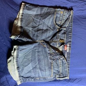 Blue Levi Jean Shorts